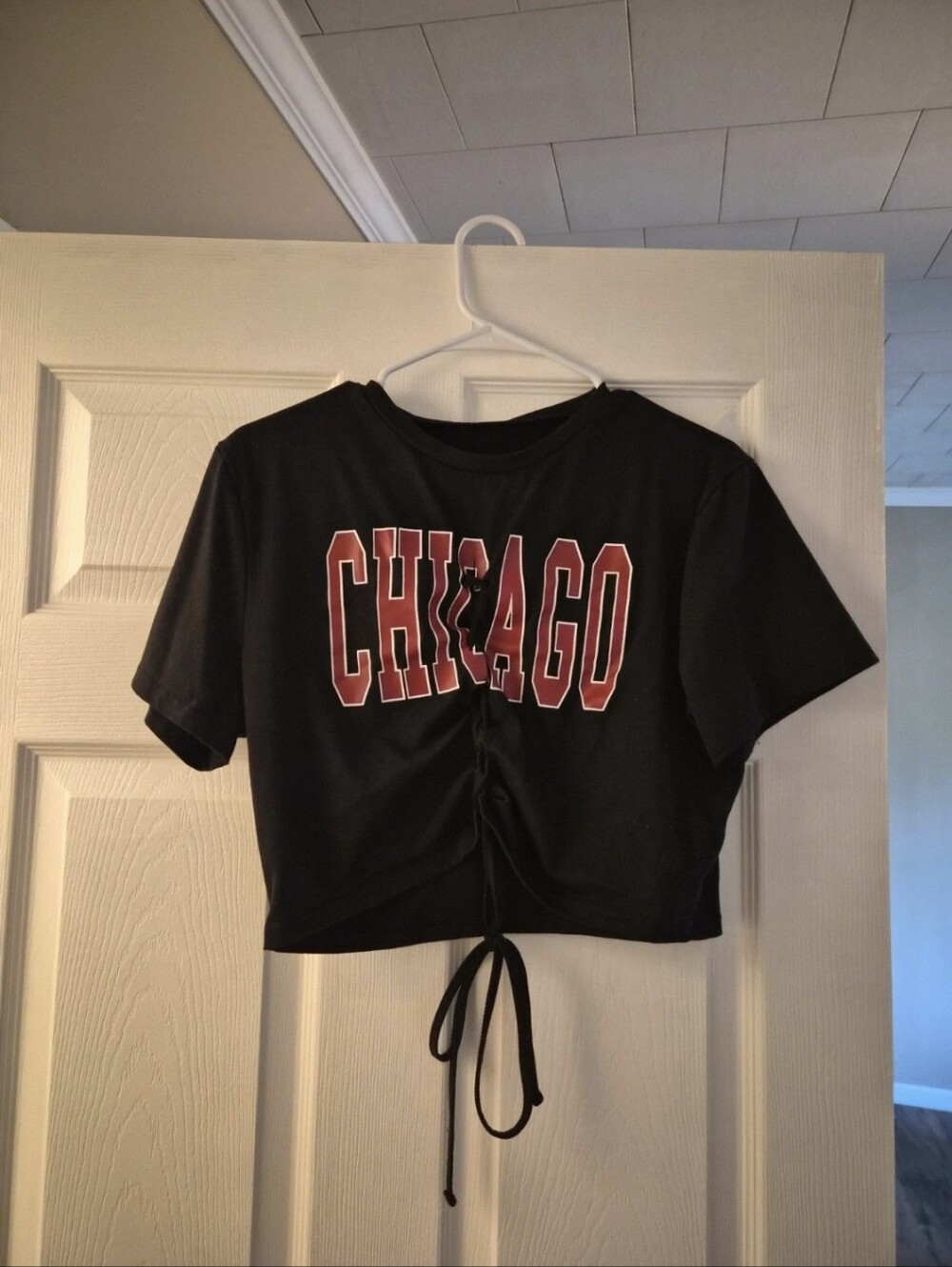 Tie Front Crop Top